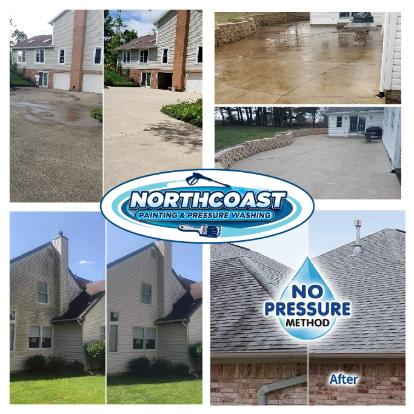 Roof Cleaning house washing North canton Ohio